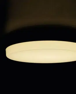 Vonkajšie stropné svietidlá Heitronic Stropné LED svietidlo Pronto, okrúhle, Ø 28 cm