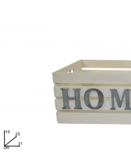 Úložné boxy MAKRO - Box úložný Home 31x23x15cm