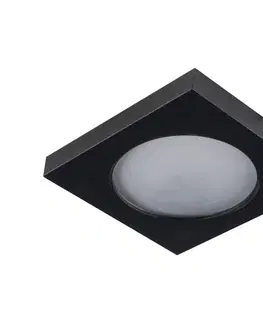 Svietidlá   33120 - Kúpeľňové podhľadové svietidlo FLINI 10W IP44 čierna 