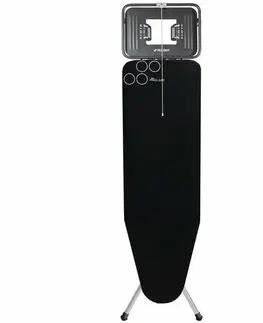 Žehliace dosky Rolser Žehliaca doska pre parné žehličky K-Tres L, 120 x 38 cm, čierna