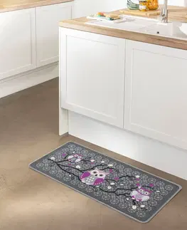 Koberce a rohožky Kuchynský koberec s motívom Sovičky