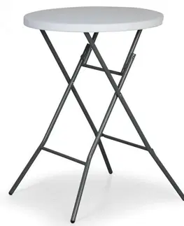 Jedálenské stoly Rojaplast Stôl CATERING priemer 80cm, výška 110 cm