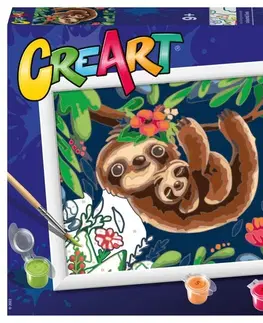 Kreatívne a výtvarné hračky RAVENSBURGER - CreArt Roztomilí leňochodi