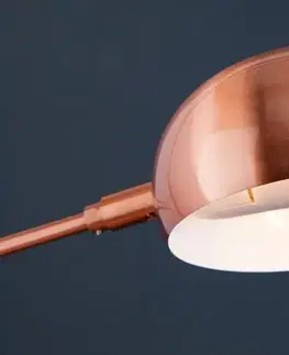 Stojace lampy LuxD 16885 Stojanová lampa Qualle medená Stojanové svietidlo