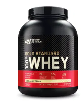 posilňovanie Proteín Whey Gold Standard vanilka 2,2 kg