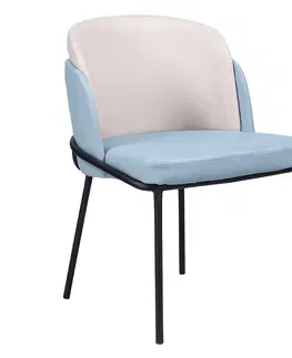 Stoličky Jedálenské kreslo SADIE Modrá