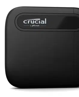 Pevné disky Crucial X6 Externý disk, 500 GB, čierny