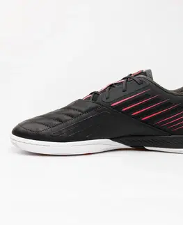 dámske tenisky Futsalová obuv Ginka Pro čierno-ružová