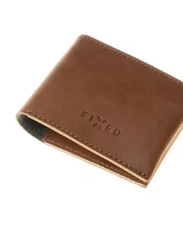 GPS prijímače FIXED Smile Kožená peňaženka so smart trackerom, hnedá FIXSM-SMMW2-BRW
