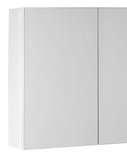 Kúpeľňový nábytok AQUALINE - VEGA galérka 80x70x18cm, biela VG080