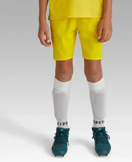 nohavice Detské futbalové šortky Viralto Club žlté