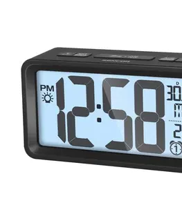 Predlžovacie káble Sencor Sencor - Budík s LCD displejom a teplomerom 2xAAA čierna 
