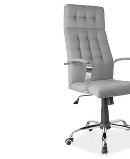Kancelárske stoličky Signal Kancelárska stolička Q-136 šedá