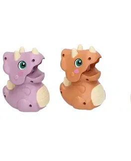 Interaktívne hračky WIKY - Dinosaurus na kolieskach 10,5 cm, Mix Produktov