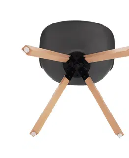 Stoličky Štýlová otočná stolička, tmavosivá, ETOSA