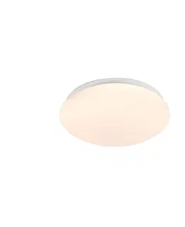 Stropne svietidla Moderné stropné svietidlo biele 26 cm vrátane LED - Iene
