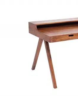 Pracovné stoly Písací stôl s úložným priestorom APIS Dekorhome 100x60x84 cm