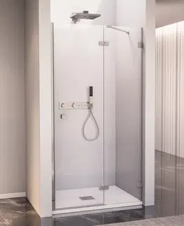 Sprchovacie kúty POLYSAN - FORTIS EDGE sprchové dvere do niky 1000, číre sklo, pravé FL1610R