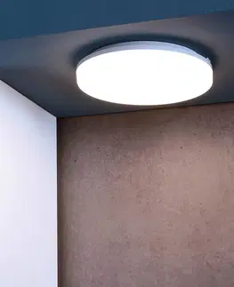 Stropné svietidlá Deko-Light Stropné LED svietidlo Altais, IP54, Ø 22 cm