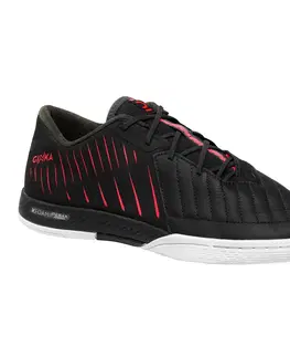 dámske tenisky Futsalová obuv Ginka Pro čierno-ružová