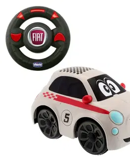 Hračky - autíčka CHICCO - Autíčko FIAT 500 na diaľkové ovládanie