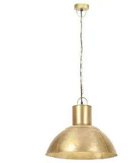 Osvetlenie Závesná lampa mosadz Dekorhome 28,5 cm