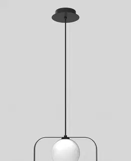 Obývacia izba Závesná lampa TULA 1xG9 Candellux Čierna