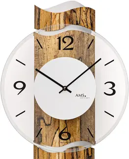 NÁSTENNÉ HODINY AMS Designové nástenné hodiny AMS 9622, 39 cm