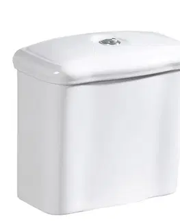 Kúpeľňa KERASAN - RETRO nádržka k WC kombi, biela 108101
