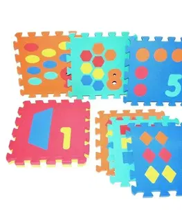 Náučné hračky WIKY - Mäkké puzzle - bloky čísla