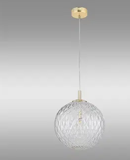 Moderné lampy do obývačky Luster Cadix Gold 300 4610 LW1