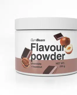 Ostatné sladidlá GymBeam Flavour powder 250 g čokoláda lieskový oriešok
