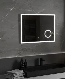Kúpeľňa MEXEN - Kala zrkadlo s osvetlením 80 x 60 cm, LED 6000K, 9820-080-060-611-00