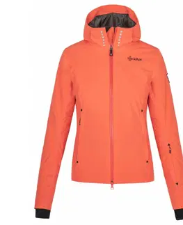 Dámske bundy a kabáty Dámska lyžiarska bunda Kilpi CORTINI-W koralová 36