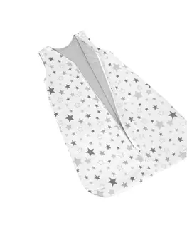 Obliečky Bellatex Detský spací vak Hviezdy sivá, 50 x 75 cm