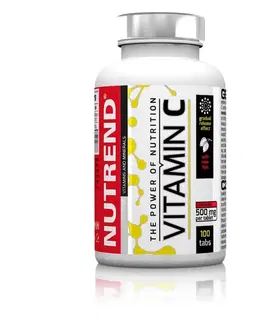 Vitamíny a minerály Tabletky Nutrend Vitamín C so šípkami, 100 tabliet