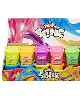 Kreatívne a výtvarné hračky HASBRO - Play-Doh Sliz samostatné kelímky