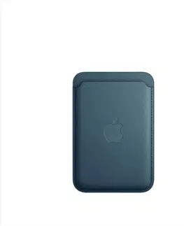 Puzdrá na mobilné telefóny Peňaženka FineWoven pre Apple iPhone s MagSafe, tichomorská modrá MT263ZM/A