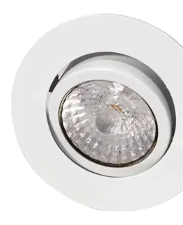 Zapustené svietidlá Megaman Rico stropné zapustené bodové LED svetlo 9 W biele
