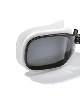 plávanie Plavecké okuliare Selfit dioptrické s dymovými sklami veľkosť L -5