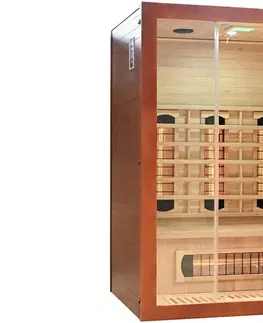 Sauny Infrasauna s farebnou terapiou pre 3 osoby Prírodné drevo