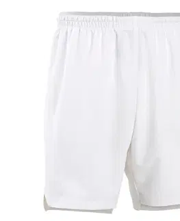 nohavice Pánske futsalové šortky biele