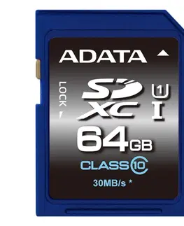 Pamäťové karty ADATA SDXC 64 GB UHS-I Premier Class 10