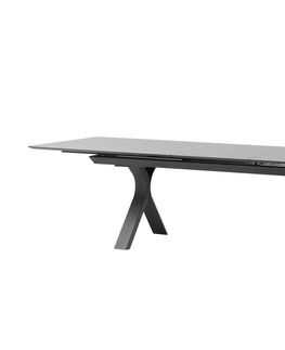 Stoly Carson jedálenský stôl antracit 180-240 cm