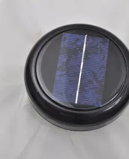 Slnečníky Závesný slnečník s LED Ø 300 cm Antracit