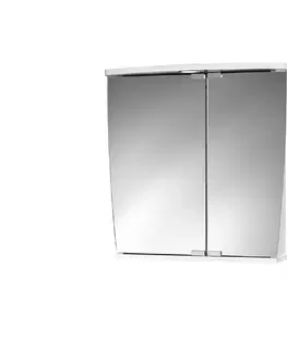 Kúpeľňový nábytok JOKEY Numa LED biela zrkadlová skrinka MDF 111912320-0110 111912320-0110
