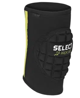 Futbalové chrániče a bandáže Bandáž kolena Select Knee support w / pad 6202 čierna