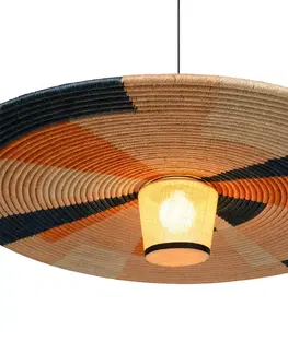 Závesné svietidlá Forestier Forestier Parrot závesná lampa XL, pieskovej farby