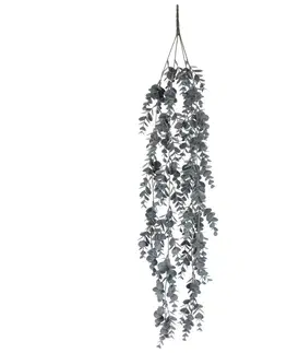 Kvety Umelý Eukalyptus previs, 15 x 70 x 16 cm, sivomodrá