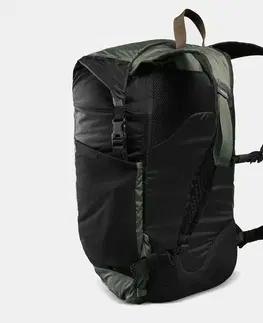 batohy Skladný a nepremokavý cestovný batoh Travel 25 litrov kaki